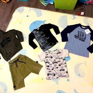 Boys 3-4T Nununu, Appaman, Hanna Anderson brand name clothes lot like new or NWT